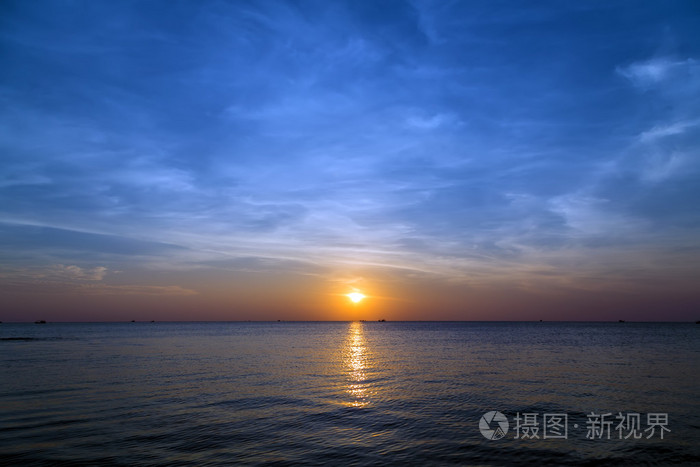 日出景观海