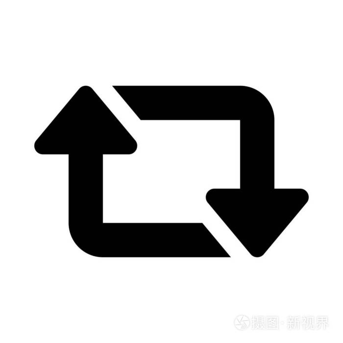 转发箭头图标