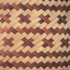 纹理的竹柳条墙背景