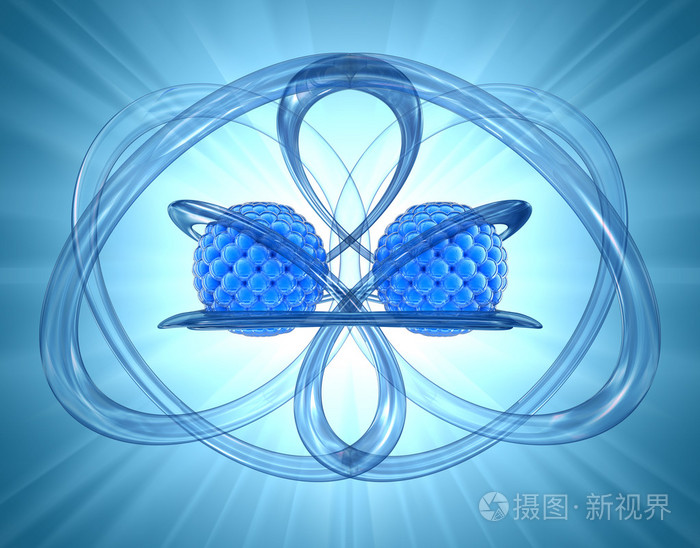 原子的轨道3d图像
