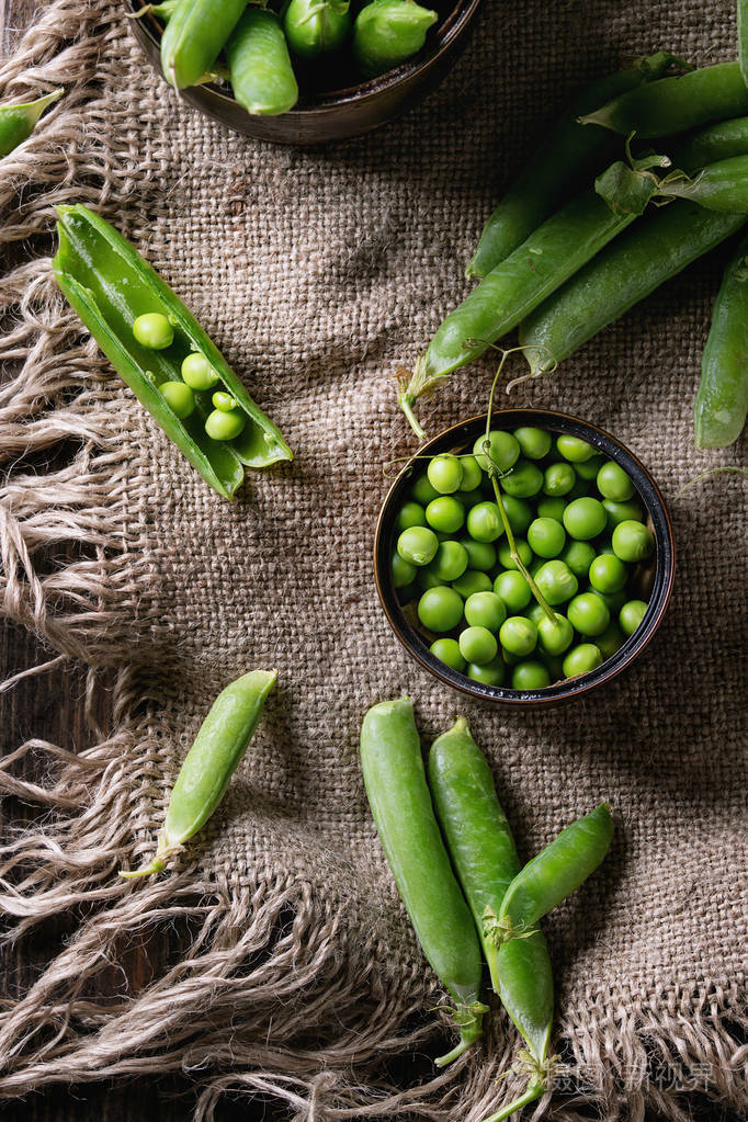 年轻的绿豌豆