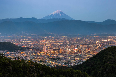 甲府市夜景