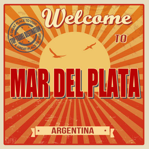 欢迎来到 Mar del Plata 海报