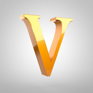 金字母大写 V