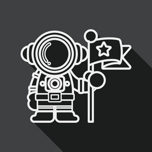 太空宇航员平面图标,eps10 无缝图案背景外星人手, 航天飞机飞船航天