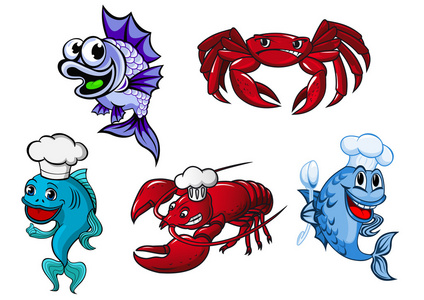 螃蟹和游泳衣图片