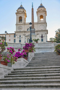 罗马西班牙台阶。意大利