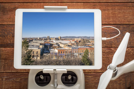 城市航空影像数字平板电脑