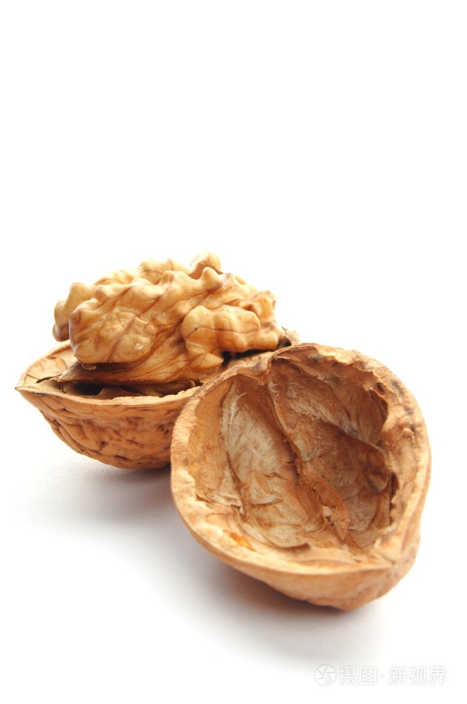 核桃的特写
