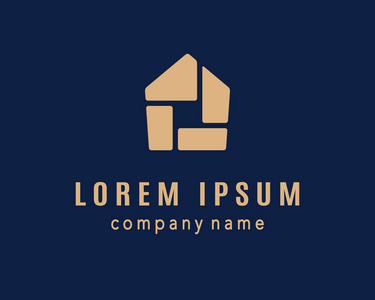房子创意 logo 设计照片