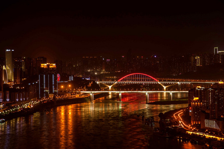 重庆山夜景