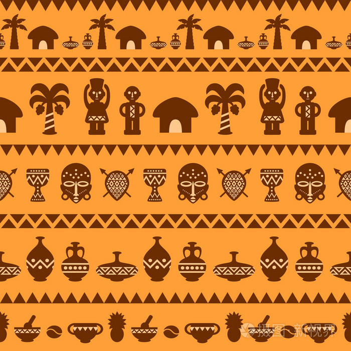 非洲部落模式