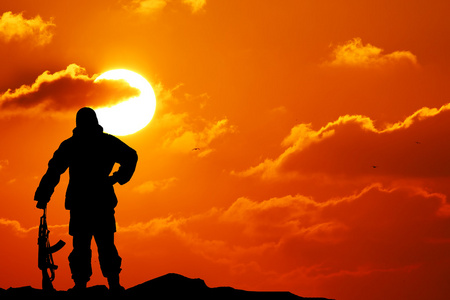 色彩斑斓的天空和日出图片