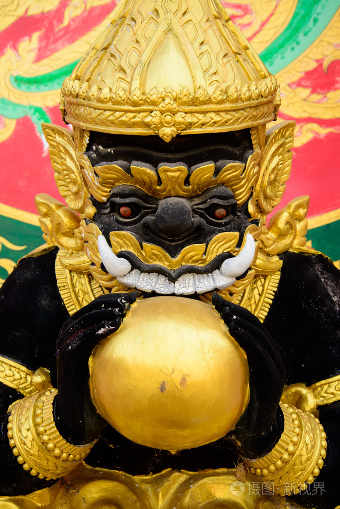 哈努曼雕像艺术形式的泰国