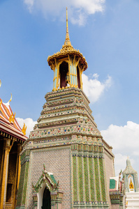 在美丽的泰国曼谷玉佛寺