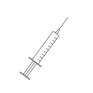 注射器大纲图标图片