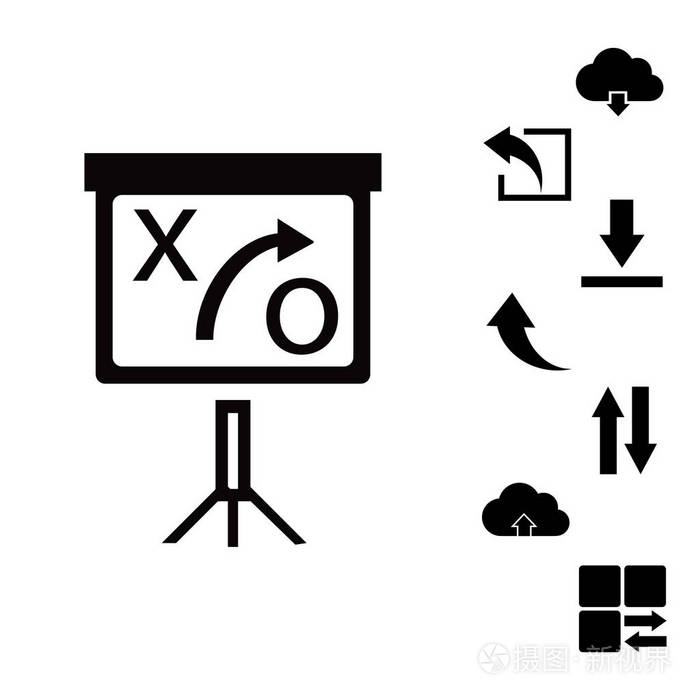 商务演示文稿图标
