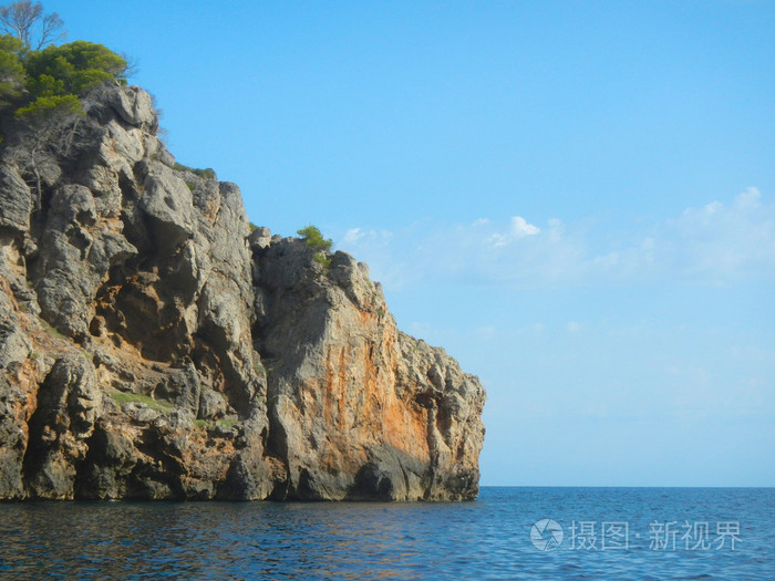 美丽的海滨的巴利阿里群岛马略卡岛