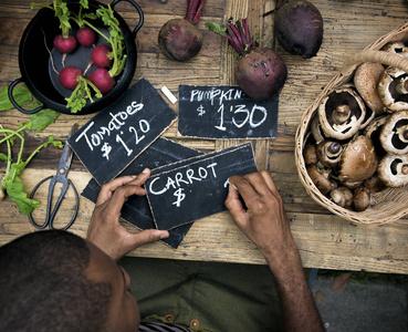 卖方人写作蔬菜价格