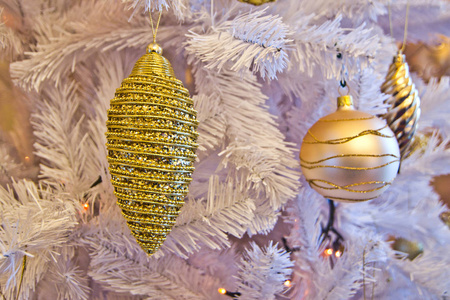 黄金装饰为你黄金的圣诞假期的