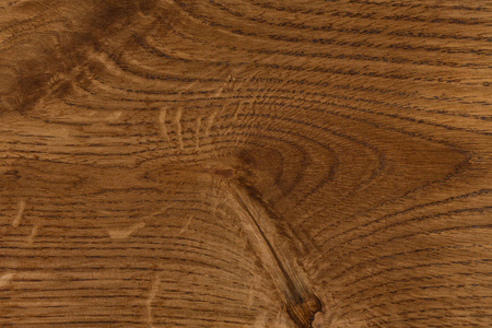 天然肉桂橡木木材背景纹理，顶视图