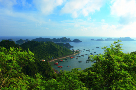 猫巴群岛和岩层