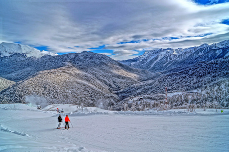 下坡滑雪胜地