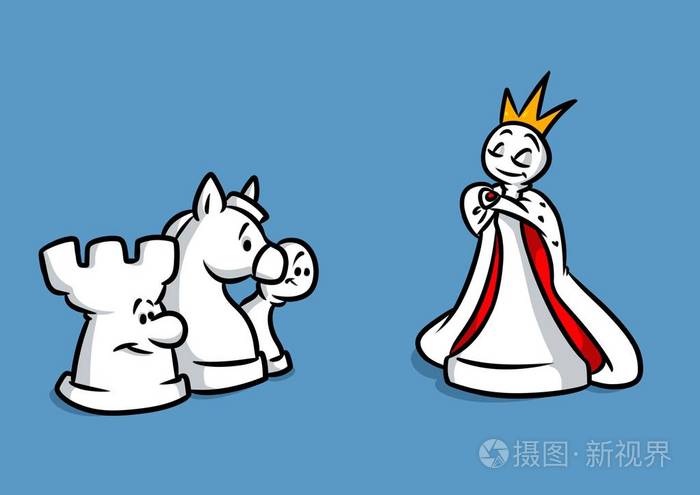 国际象棋皇后棋子