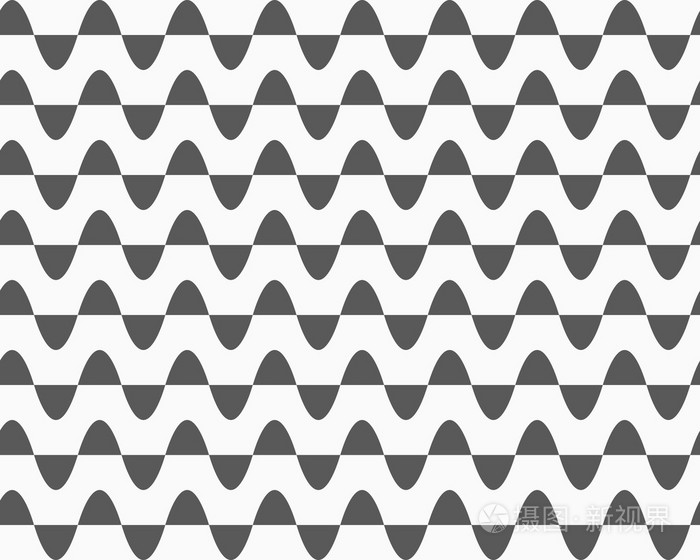 灰色水平半椭圆形