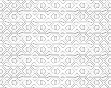 的阿基米德灰色合并阿基米德螺旋线上的延续线照片