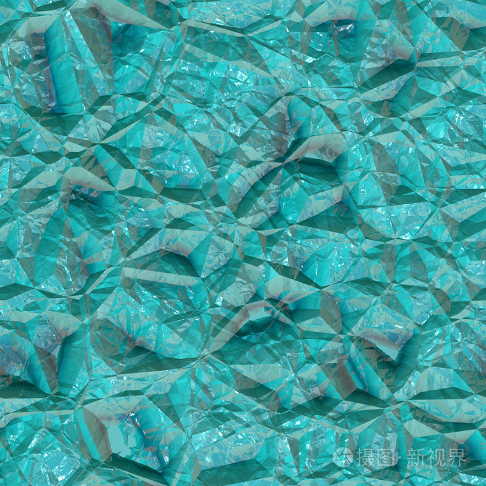 水晶石头无缝生成的纹理