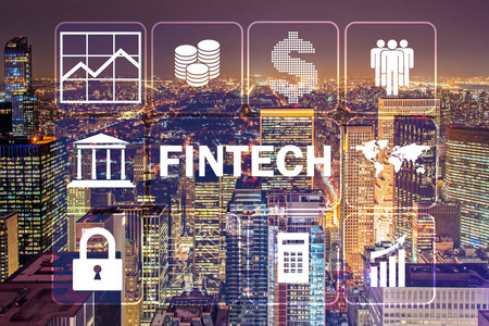 智能城市概念与 fintech 金融技术概念