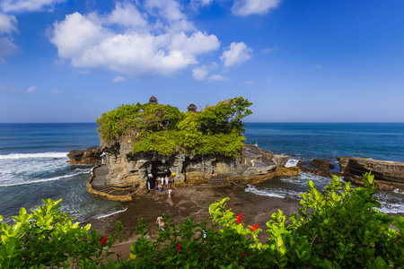 普拉,乌龙,丹努,布拉坦湖,布拉坦湖,水上祖庙的 besakih