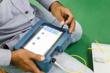 光纤光缆测试照片