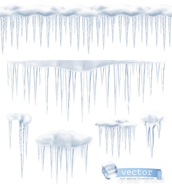 冰柱,集矢量插画-正版商用图片0cqcro-摄图新视界
