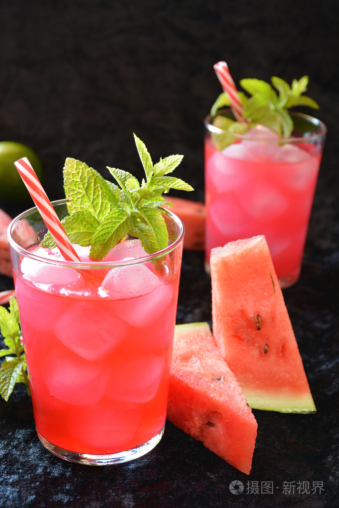 西瓜鸡尾酒