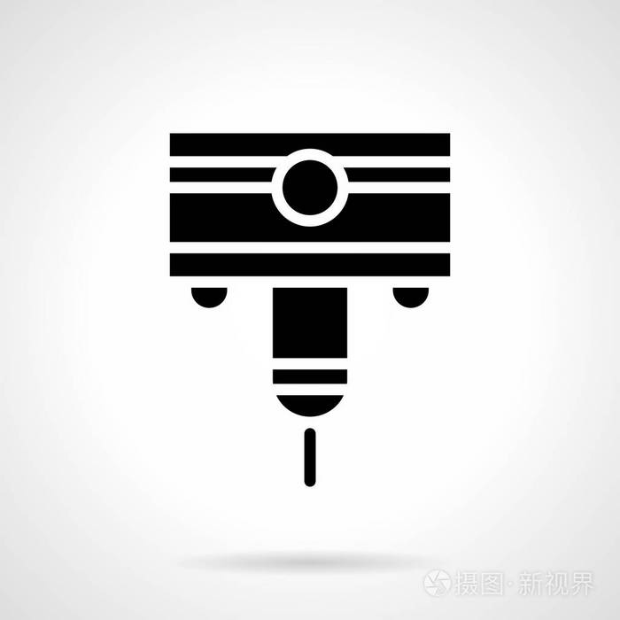 激光加工标志符号样式矢量图标