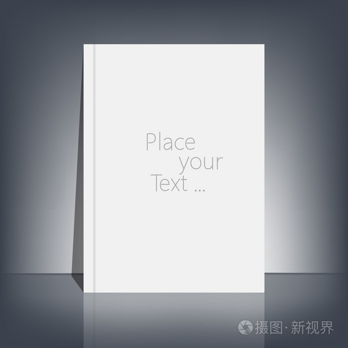 杂志, 书, 传单, 小册子, 封面或报告在 a4 大小为您设计,您的文本.