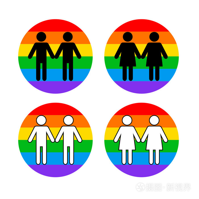 对男同性恋伴侣符号