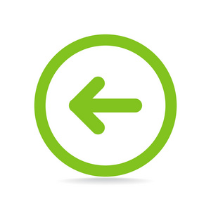 向左指示箭头图片