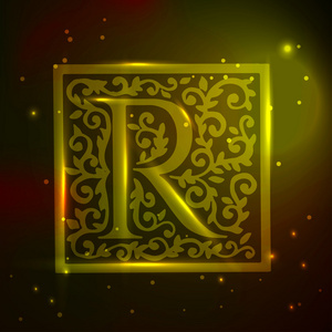 r 字母花字体