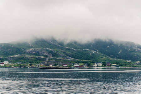 挪威海山景观