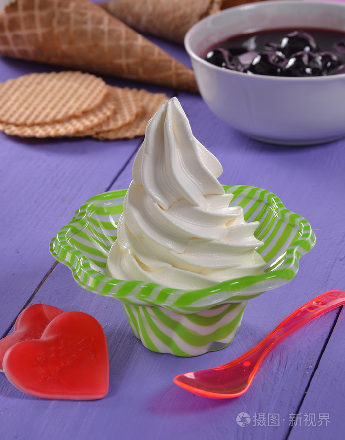 香草冰淇淋杯