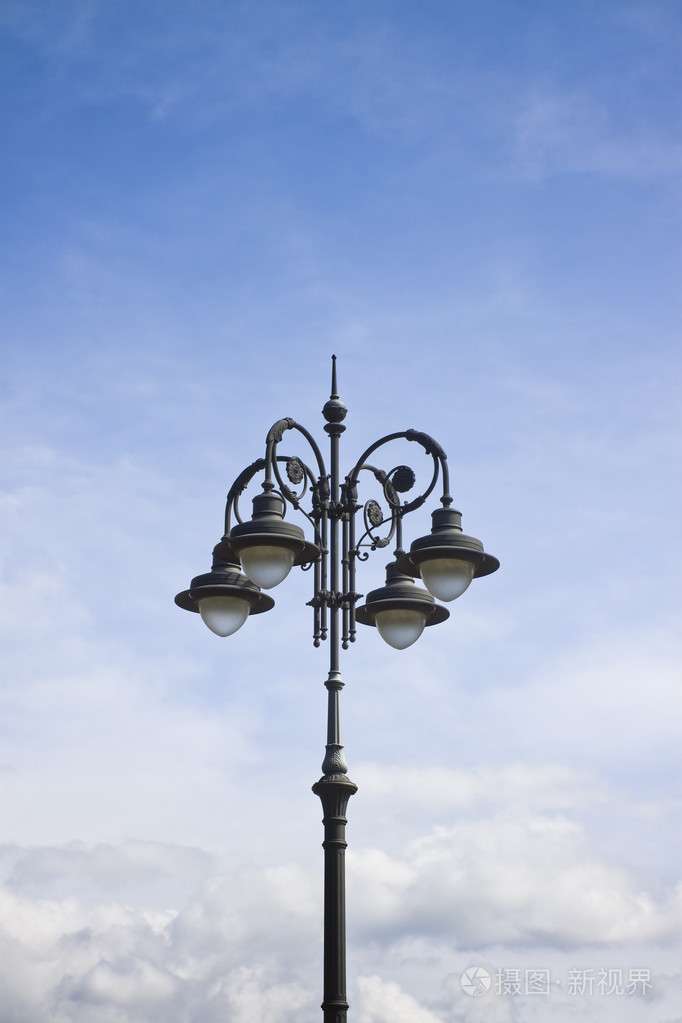 19 世纪中期意大利广场 streetlight