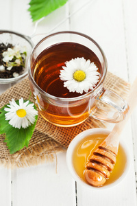 凉茶和蜂蜜