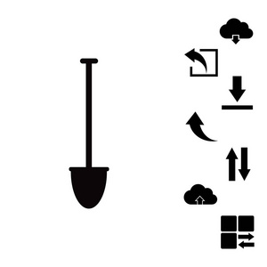 铲简单图标