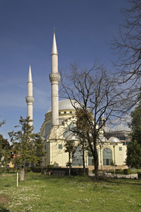 Ebu 贝克清真寺在斯库台。阿尔巴尼亚