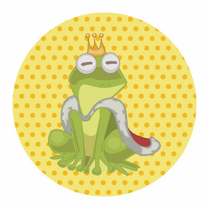青蛙王子主题元素