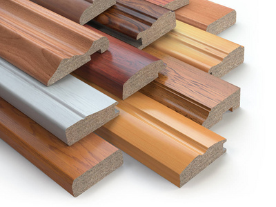样品的木制家具中纤板型材 不同介质密度