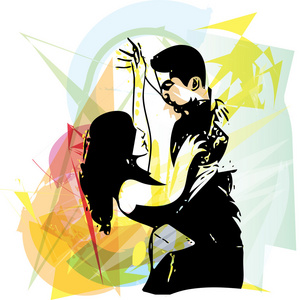 跳着华尔兹图片